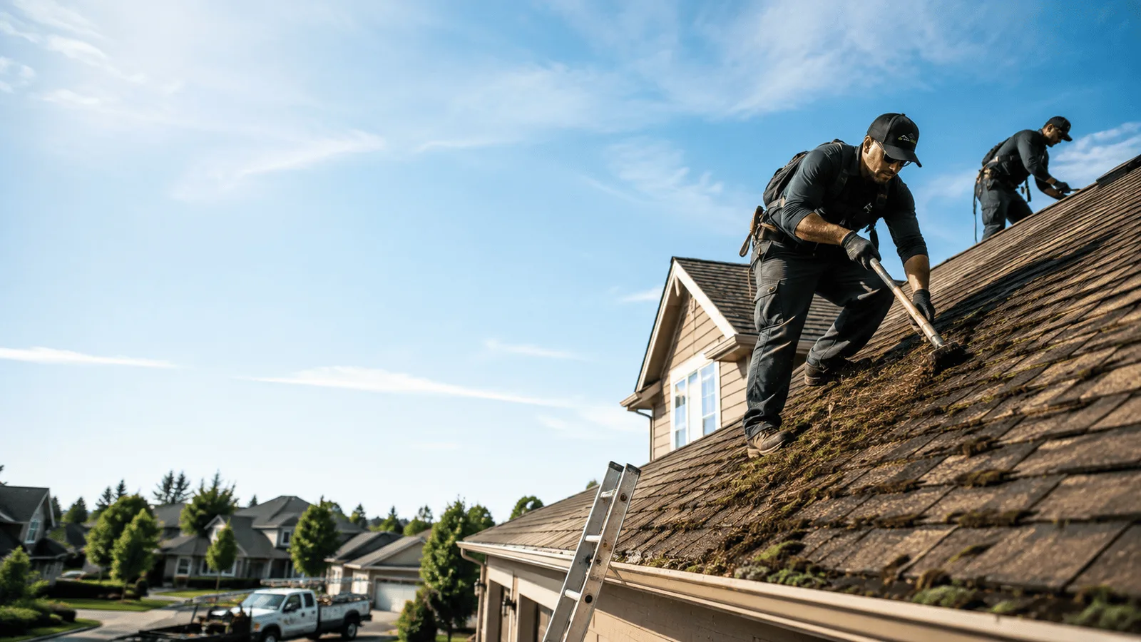 Roof Moss Removal in Lewis, IA near me